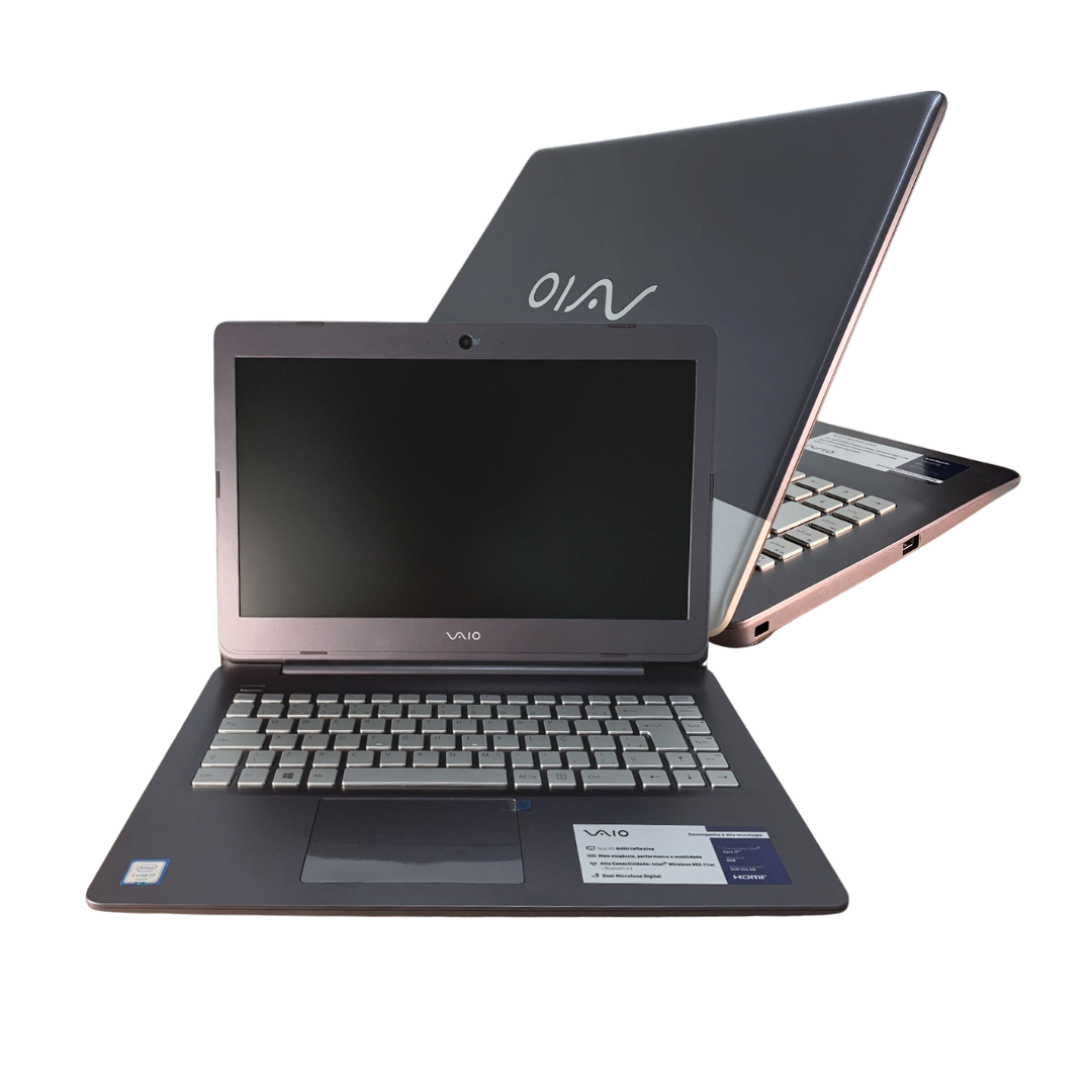 Notebook VAIO C14 VJC141F11X-B1011L i3-6th - 4GB DDR3L 256GB SSD