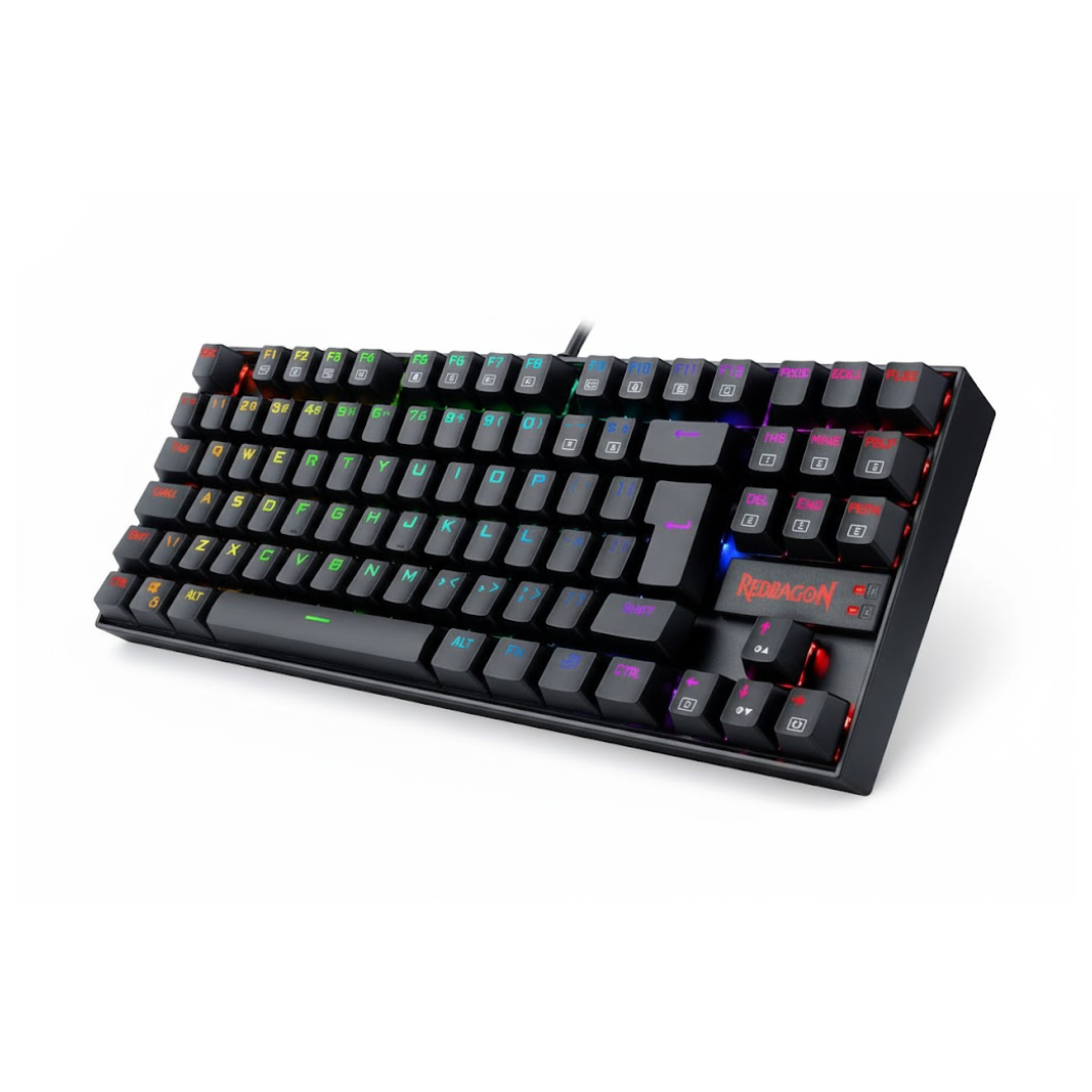 Teclado Magnetico Gamer Redragon Kumara Pro, RGB, Switch Azul, Preto, K552RGB-PRO-PT-BLUE - Imagem 2