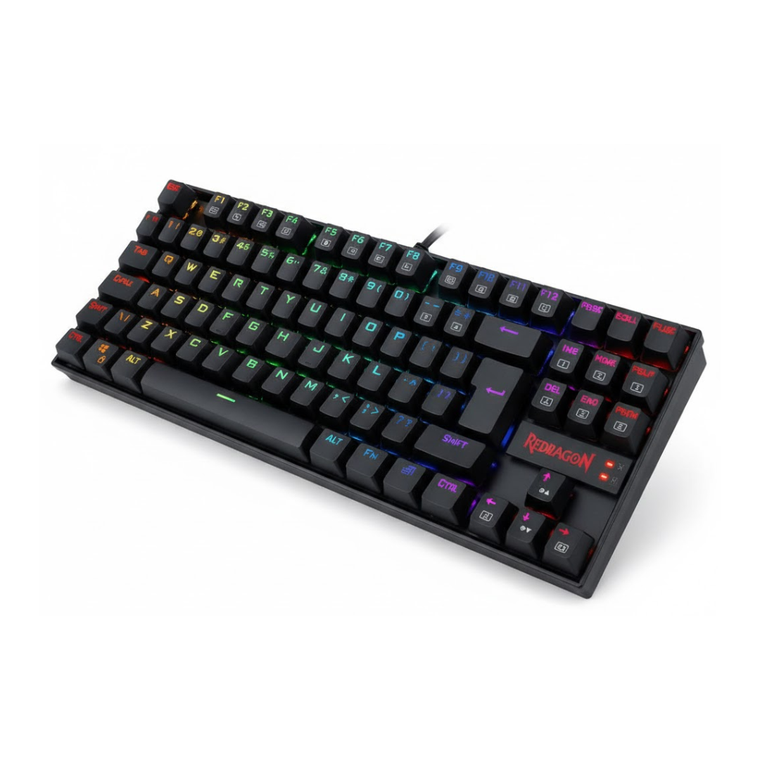 Teclado Magnetico Gamer Redragon Kumara Pro, RGB, Switch Azul, Preto, K552RGB-PRO-PT-BLUE - Imagem 3