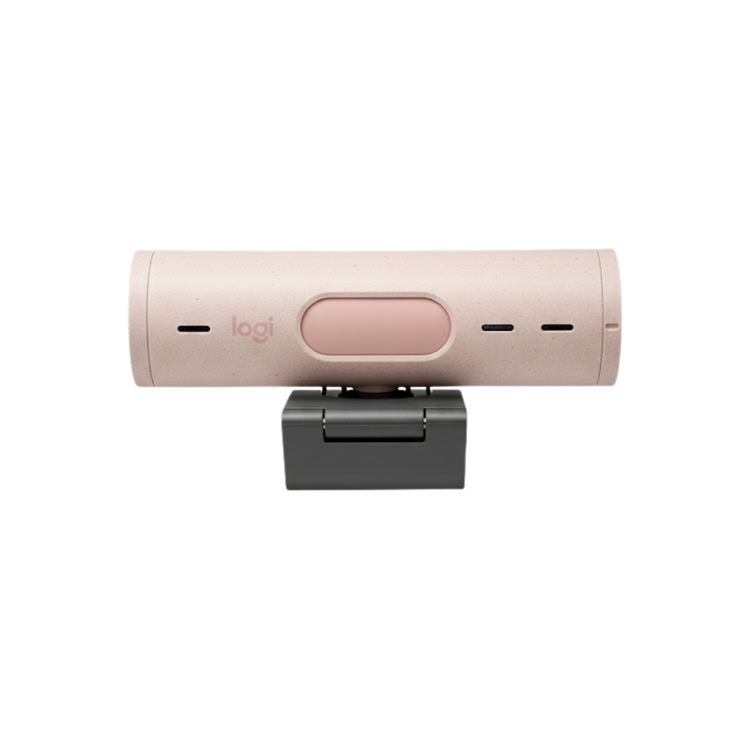 Webcam Logitech Brio 500, FHD 1080p, USB-C, Rose, 960-001418 - Imagem 4
