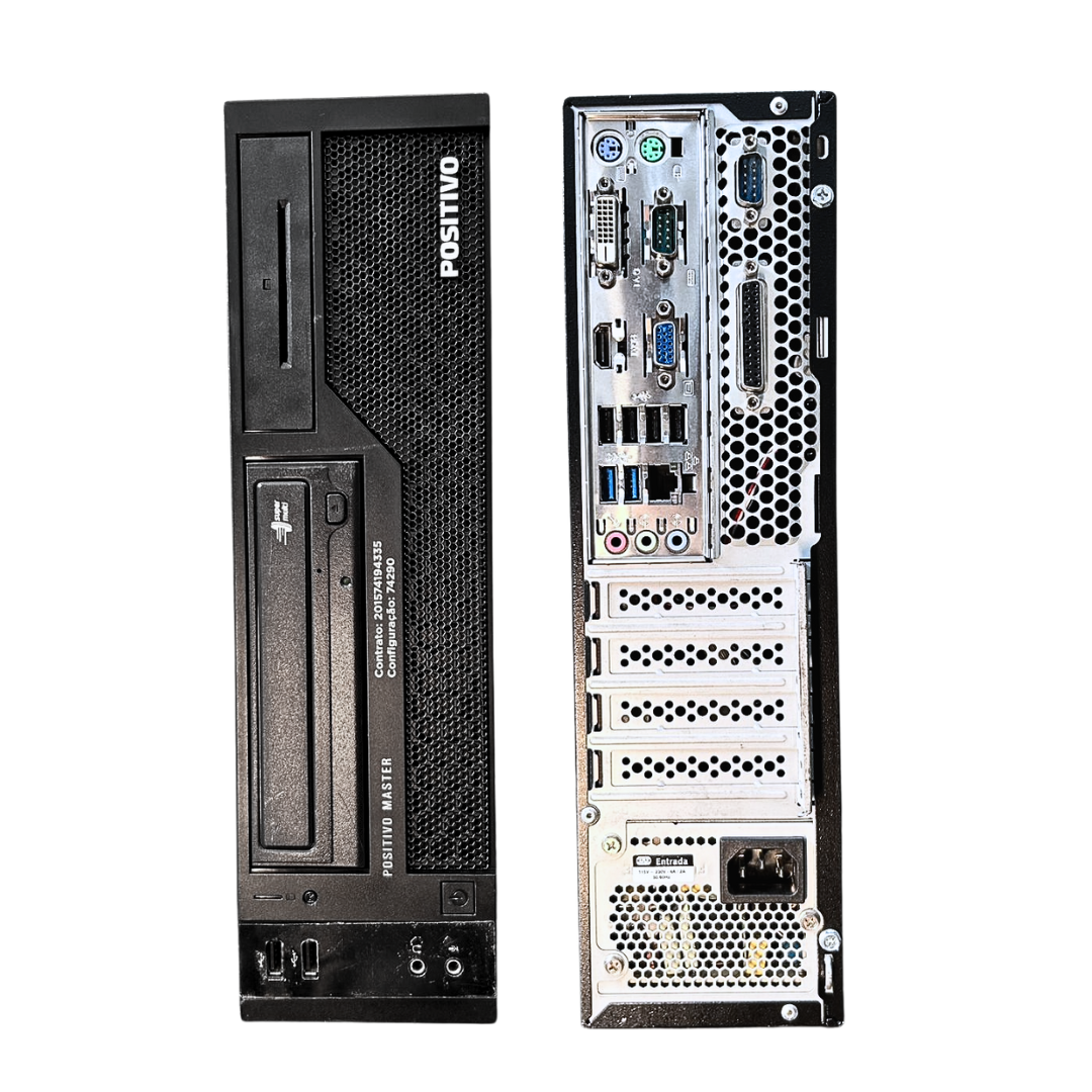 Cpu Desktop Positivo Master D380 I3-7100 8gb RAM 256gb SSD