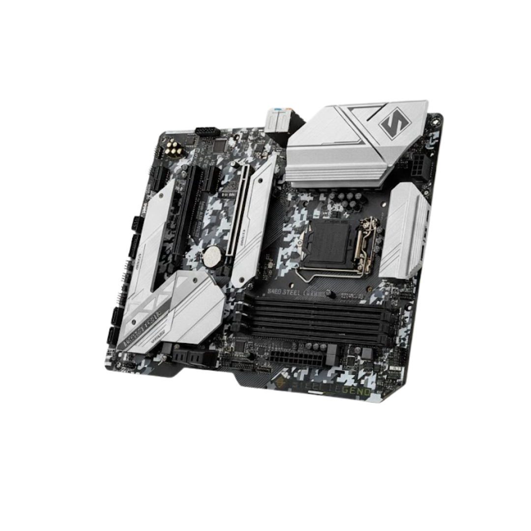 Placa Mãe Asrock B460 Steel Legend Lga 1200 Atx - Imagem 2