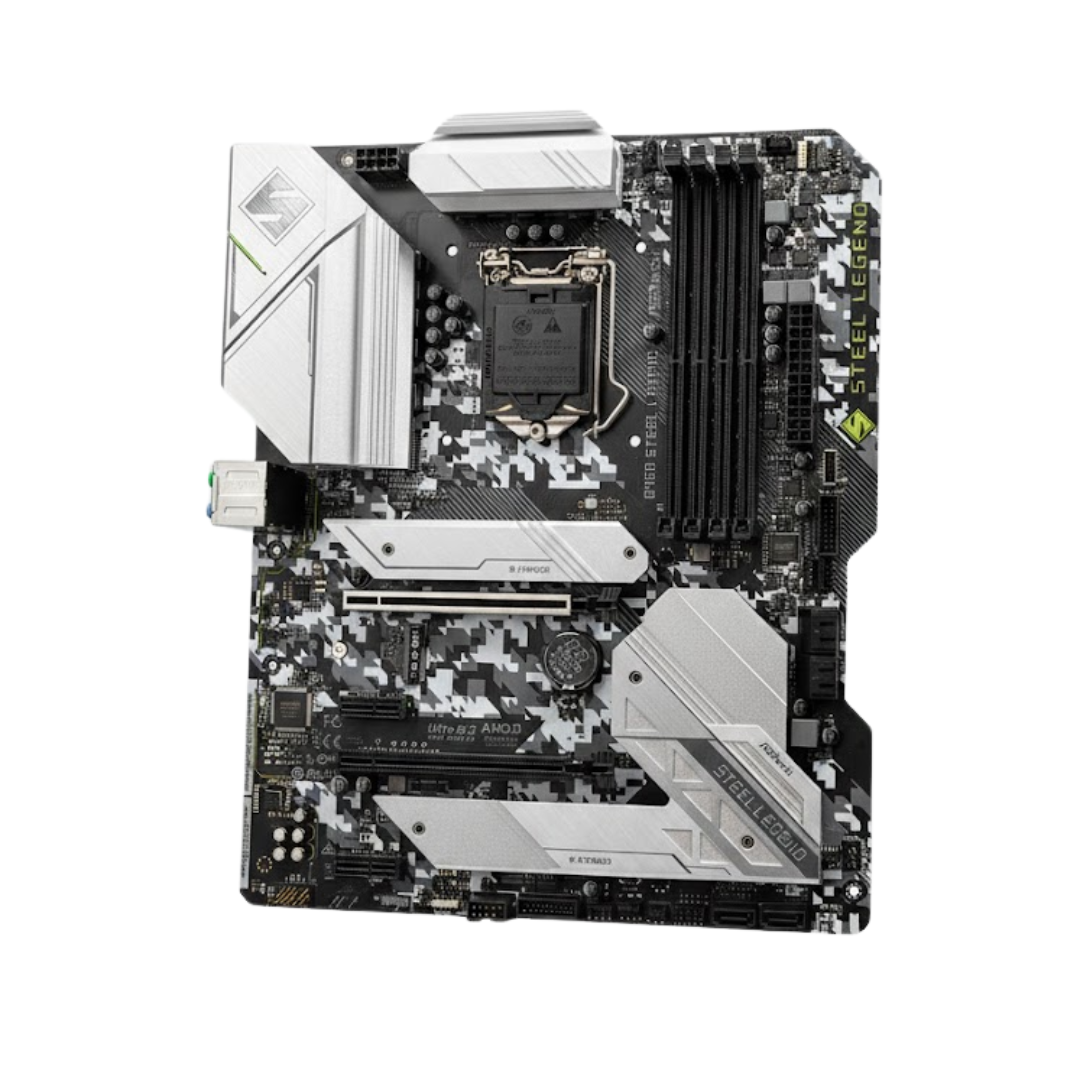 Placa Mãe Asrock B460 Steel Legend Lga 1200 Atx - Imagem 3